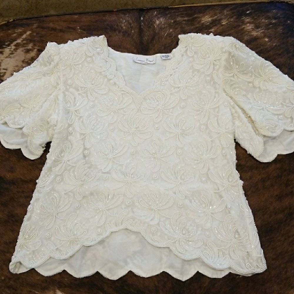 Beautiful beaded blouse